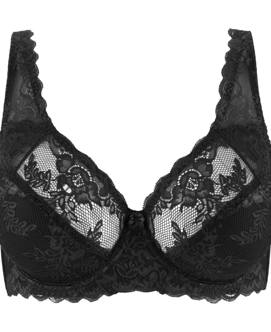 New Women's Fuller Figure Stretch Lace Bra Women Plus Size|Lingerie