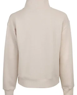 New Women's Henley Fleece Sweatshirt Women Sweats & Fleece