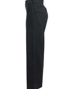 Best Women's High Waist Crop Wide Leg Jean Women Jeans & Jeggings