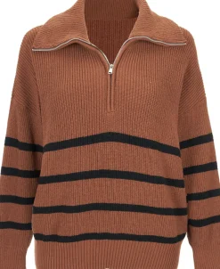 Hot Women's Isobelle 1/4 Zip Collared Jumper Women Plus Size|Knitwear