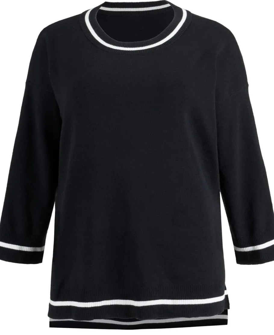 Hot Women's Isobelle Contrast Trim Jumper Women Plus Size|Knitwear