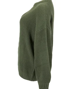 Outlet Women's Isobelle Crew Neck Cable Front Jumper Women Plus Size|Knitwear