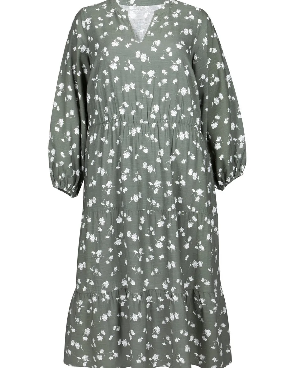 Sale Women's Isobelle Printed Tier Dress Women Plus Size|Dresses