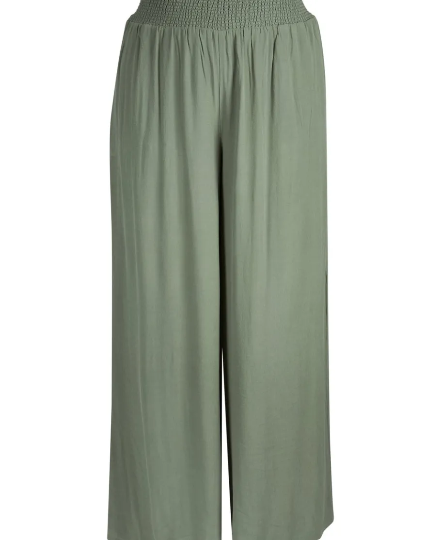 Clearance Women's Isobelle Shirred Waist Pant Women Plus Size|Pants & Leggings