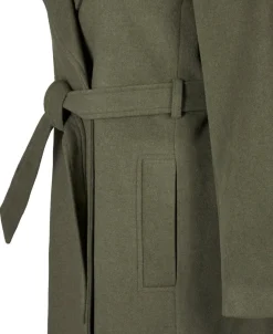Fashion Women's Isobelle Tie Waist Longline Coat Women Plus Size|Jackets & Coats