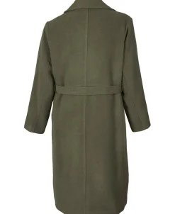Fashion Women's Isobelle Tie Waist Longline Coat Women Plus Size|Jackets & Coats