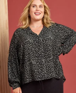 Outlet Women's Isobelle V Neck Top Women Tops|Plus Size