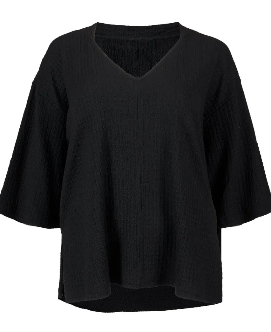 New Women's Isobelle V-Neck Crinkle Top Women T-Shirts|Tops