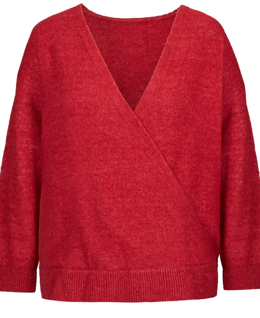 New Women's Isobelle Wrap Jumper Women Plus Size|Knitwear