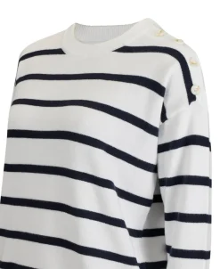 Sale Women's Knit Stripe Jumper Women Knitwear
