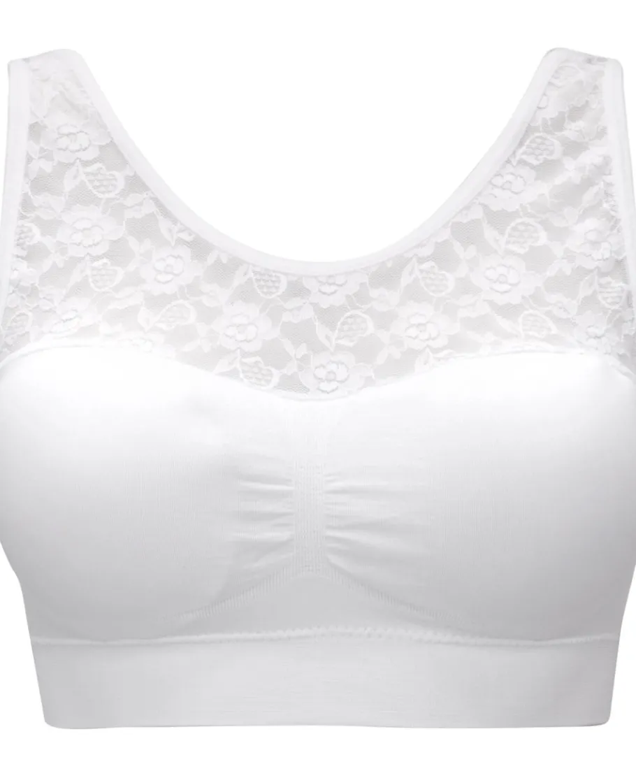 Discount Women's Lace Front Seamfree Crop Women Lingerie|Womens Bras