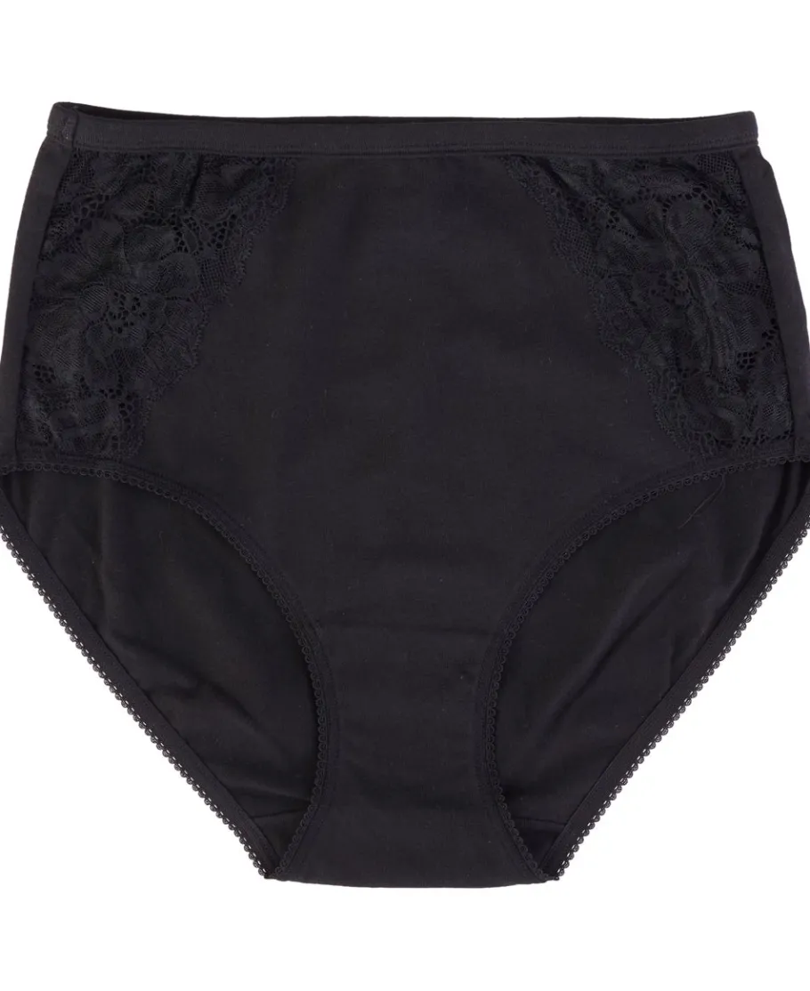 New Women's Lace Side Full Brief Women Lingerie|Womens Briefs