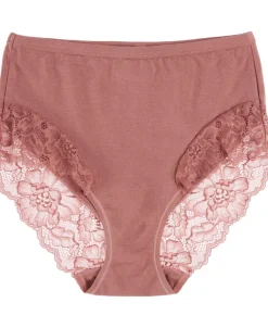Clearance Women's Lace Trim Full Brief Women Lingerie|Womens Briefs