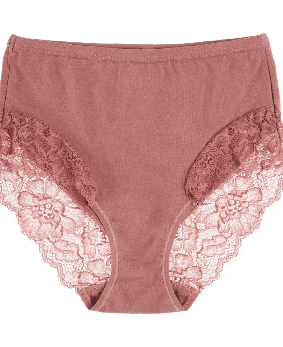 Clearance Women's Lace Trim Full Brief Women Lingerie|Womens Briefs