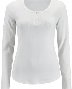Sale Women's Long Sleeve Button Up Sleep Top Women Sleepwear