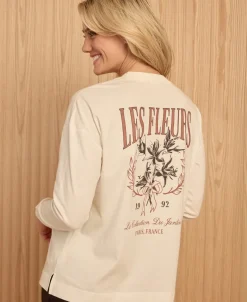Best Women's Long Sleeve Print Tee Women T-Shirts|Tops