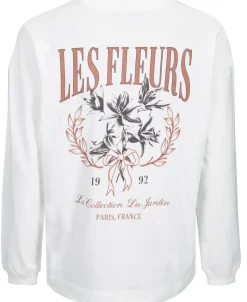Best Women's Long Sleeve Print Tee Women T-Shirts|Tops