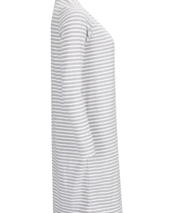 Discount Women's Long Sleeve Soft Rib Henley Nightie Women Sleepwear