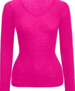 Sale Women's Merino V Neck Top Women T-Shirts|Tops