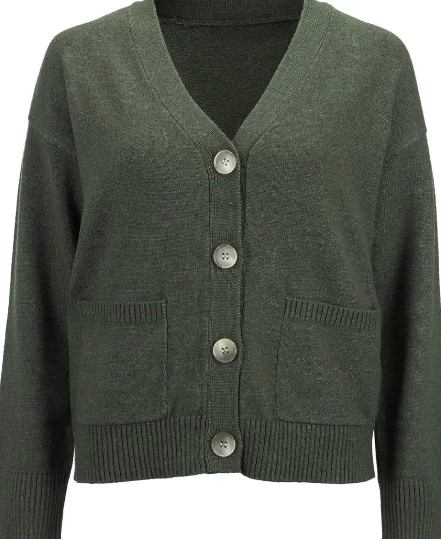 Sale Women's Pocket Front Cardi Women Knitwear