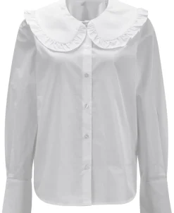 Best Women's Prairie Collar Shirt Women Tops