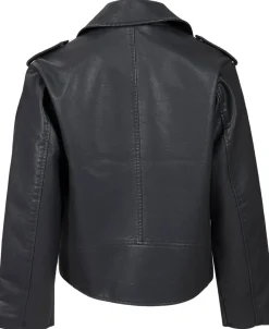 Online Women's Relaxed Pleather Jacket Women Jackets & Coats