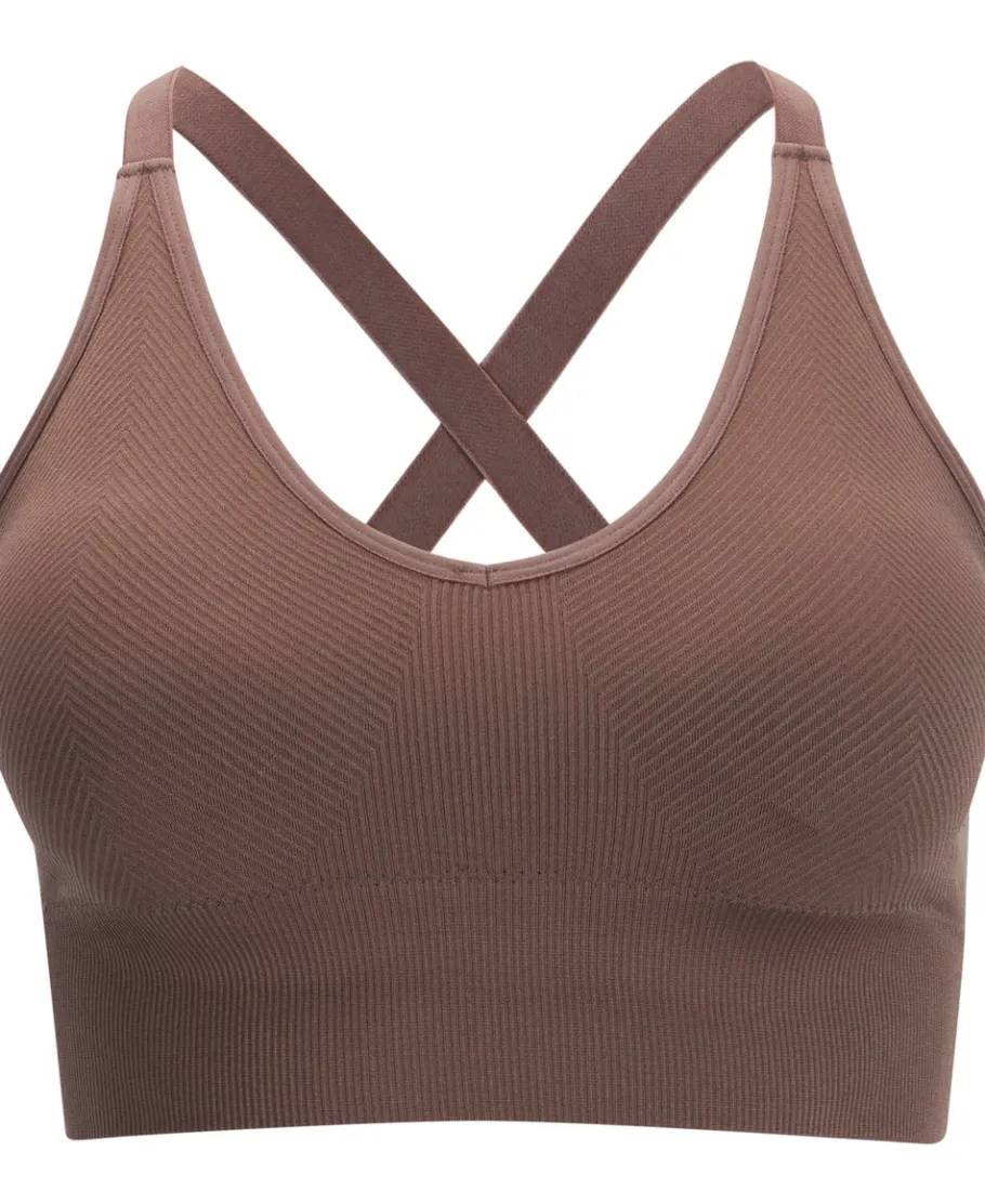 Hot Women's Rib Sports Crop Bra Women Lingerie|Activewear & Leisure