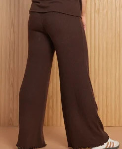 Best Women's Rib Wide Leg Pant Women Pants & Leggings|Activewear & Leisure