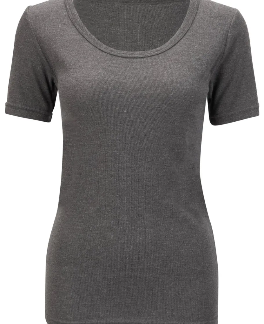 Clearance Women's Scoop Neck Thermo Short Sleeve Top Women Thermals|Women'S Thermals