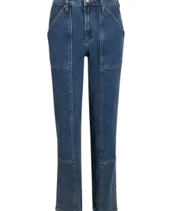 Fashion Women's Slim Utility Jeans Women Jeans & Jeggings
