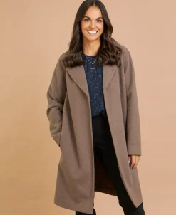 Hot Women's Soft Mid Length Jacket Women Jackets & Coats