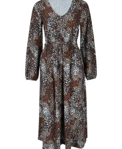 Discount Women's Soft Touch V-Neck Midi Dress Women Dresses