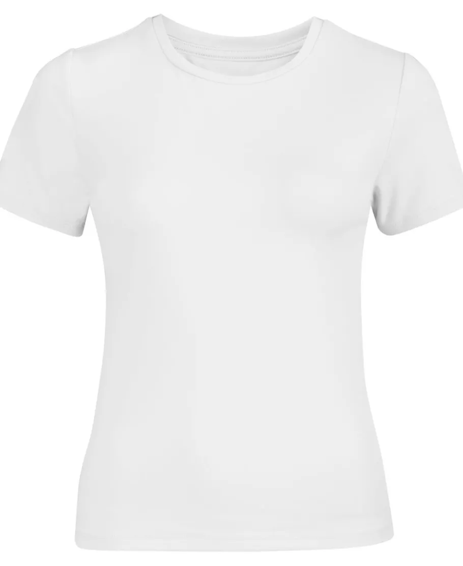 Best Women's Stretch Soft Crew Neck Tee Women T-Shirts|Tops