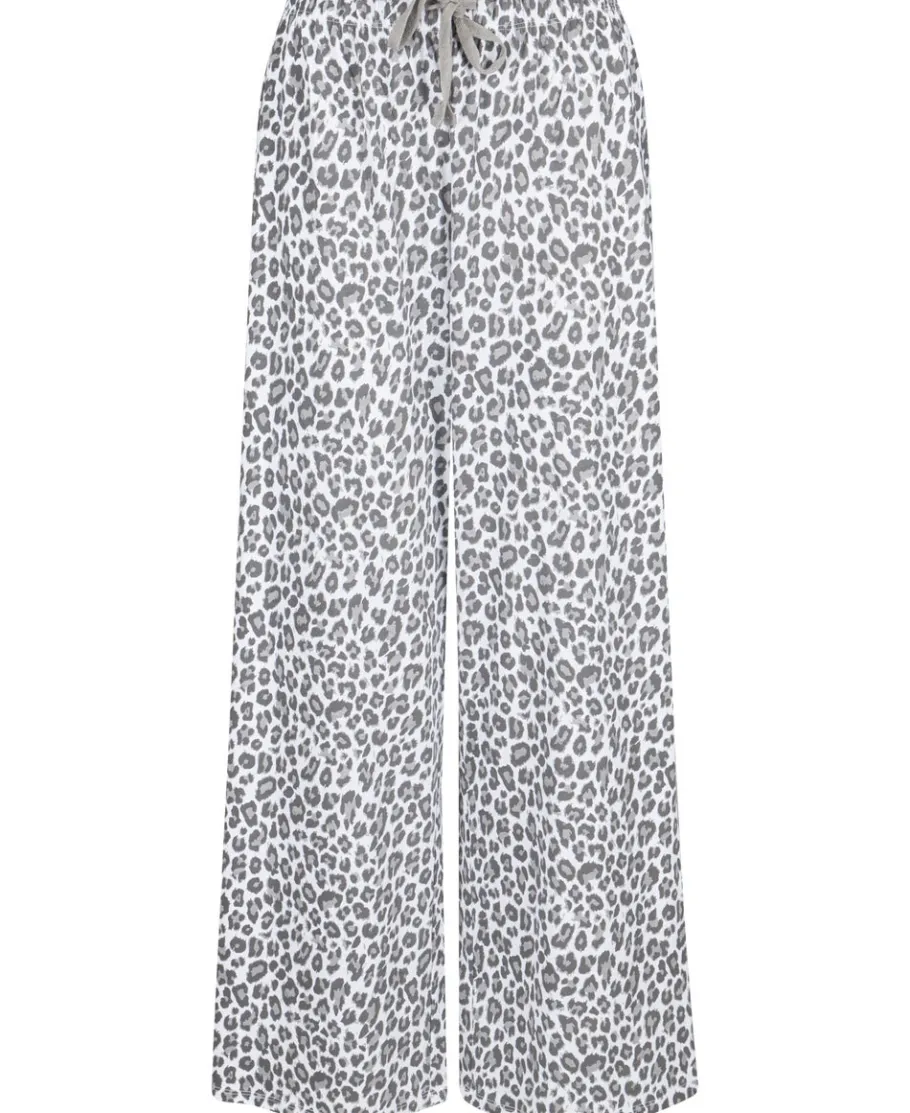 Online Women's Tee and Pant PJ Set Women Sleepwear