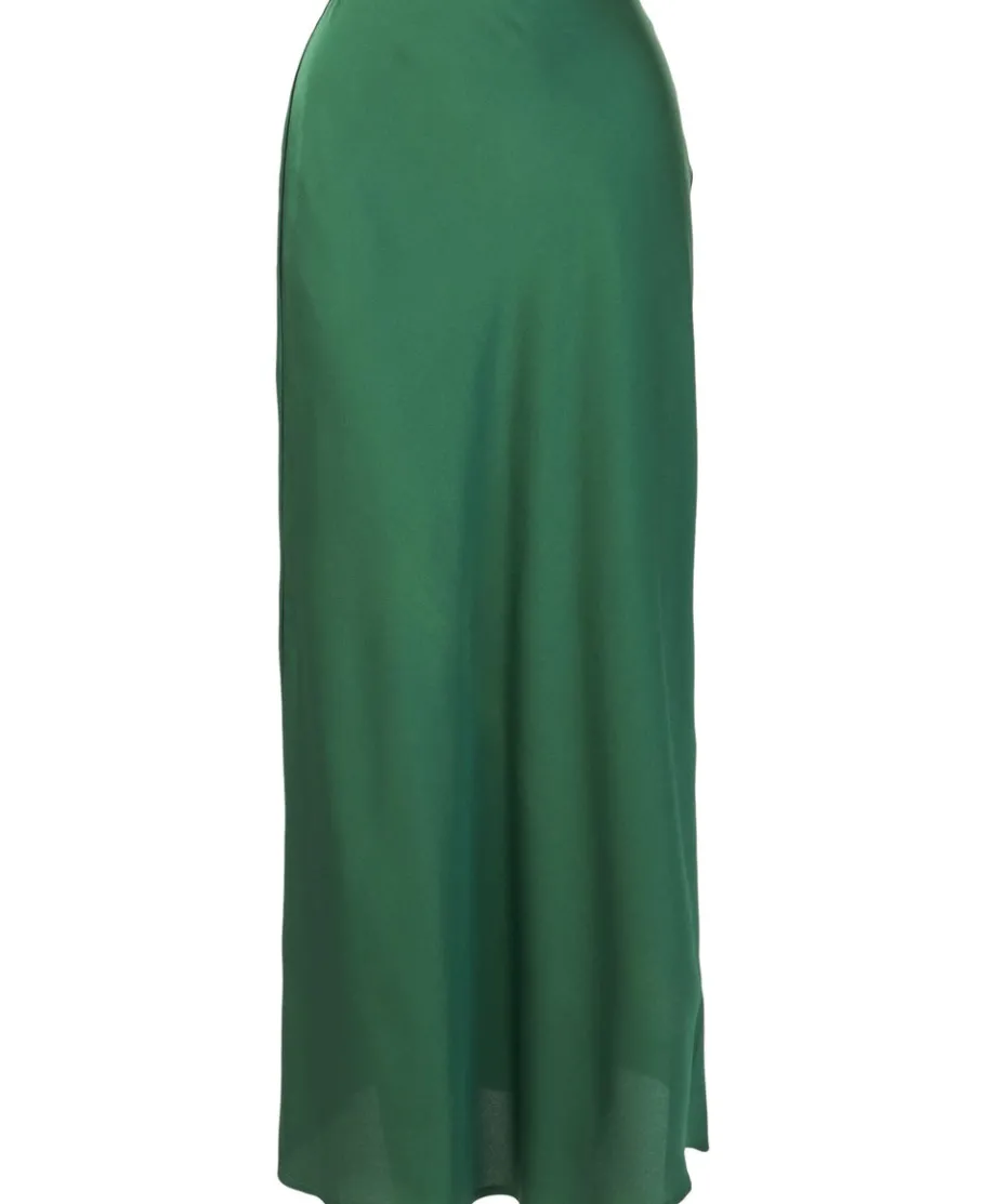 Discount Women's Textured Satin Skirt Women Skirts