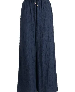 Best Women's Textured Tie Waist Pant Women Pants & Leggings