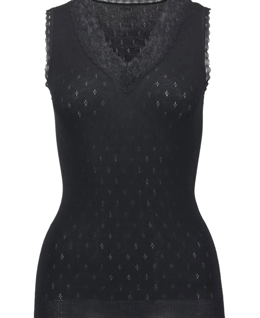 Fashion Women's Thermal Pointelle Vest Women Thermals|Women'S Thermals