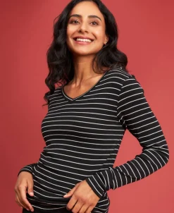 Online Womens Thermo V-Neck Thermal Top Women Thermals|Women'S Thermals