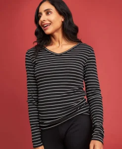 Online Womens Thermo V-Neck Thermal Top Women Thermals|Women'S Thermals
