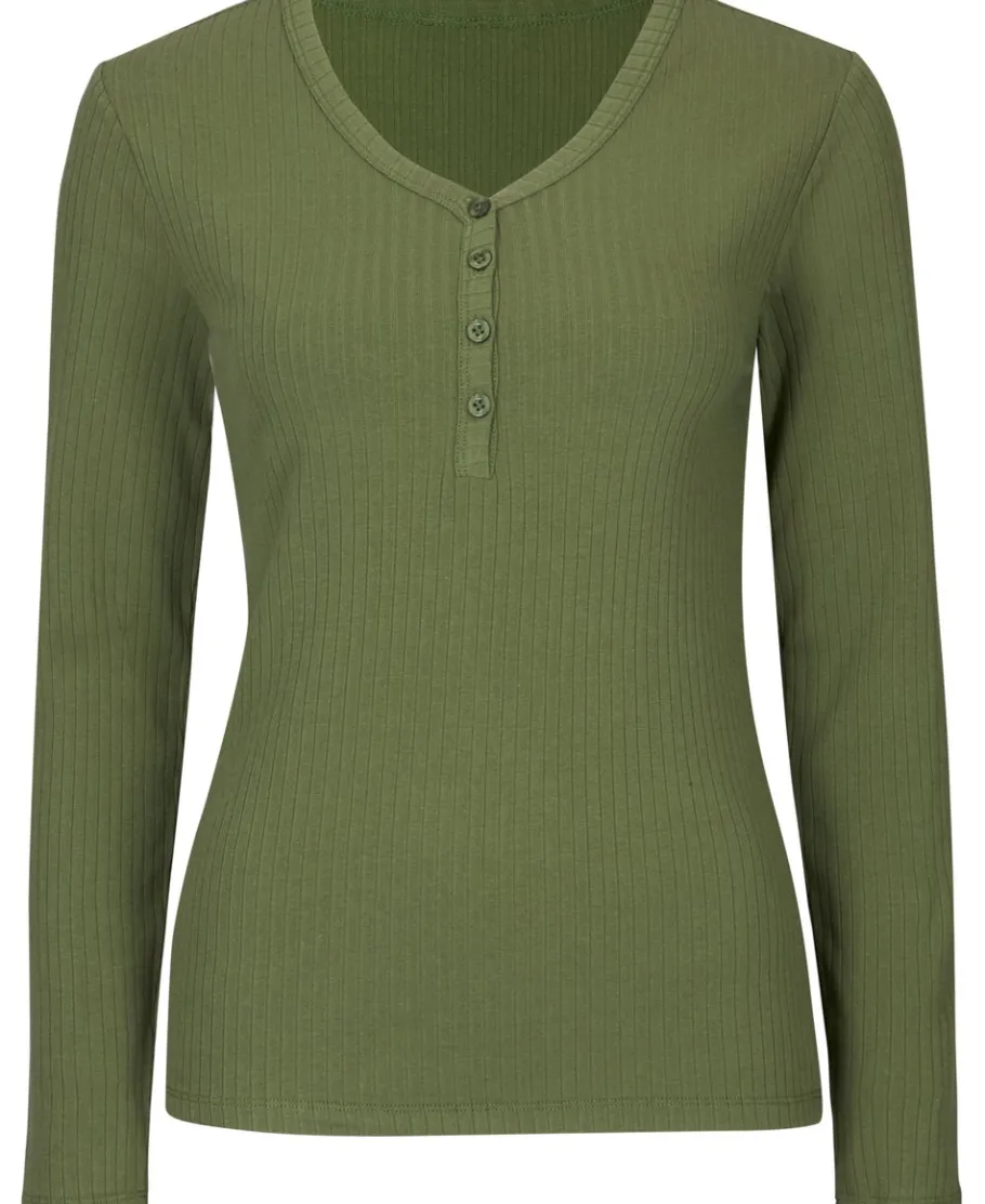 Clearance Women's V Neck Henley Long Sleeve Top Women Tops