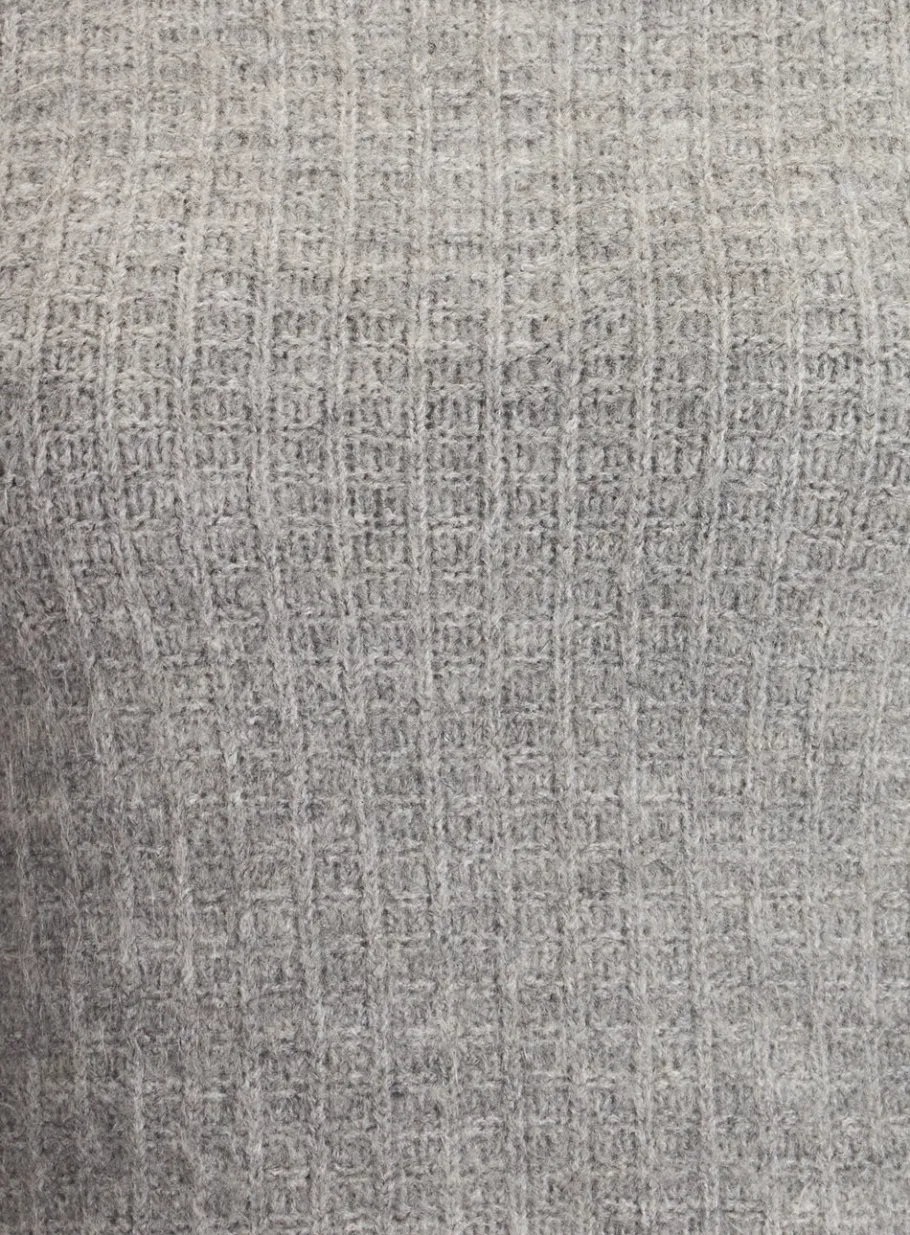 Best Women's Waffle Short Sleeve Jumper Women Knitwear