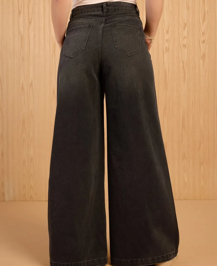 Best Women's Wide Leg Palazzo Jean Women Jeans & Jeggings