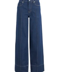 Best Women's Wide Leg Pintuck Jean Women Jeans & Jeggings