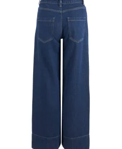 Best Women's Wide Leg Pintuck Jean Women Jeans & Jeggings