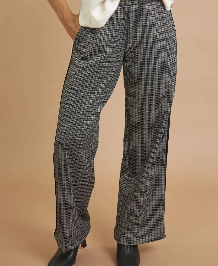 Clearance Women's Wide Leg Side Stripe Pant Women Pants & Leggings