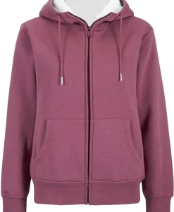 Online Women's Zip Thru Sherpa Hoodie Women Sweats & Fleece